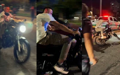 Quiso evadir un puesto de control y terminó accidentado y capturado al sur de Bucaramanga