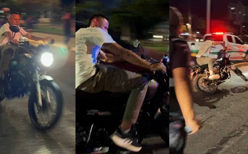 Quiso evadir un puesto de control y terminó accidentado y capturado al sur de Bucaramanga