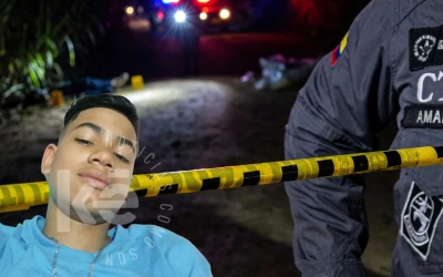 Santos Vizcaino, el joven asesinado a tiros en zona boscosa de Floridablanca