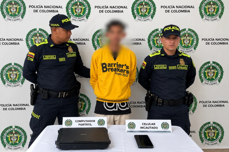 Presunto ladrón fue capturado cuando huía con el bolso de un abuelo de 77 años en Bucaramanga
