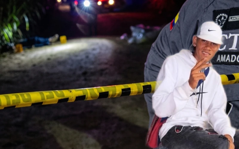 Santos Vizcaino, el joven asesinado a tiros en zona boscosa de Floridablanca