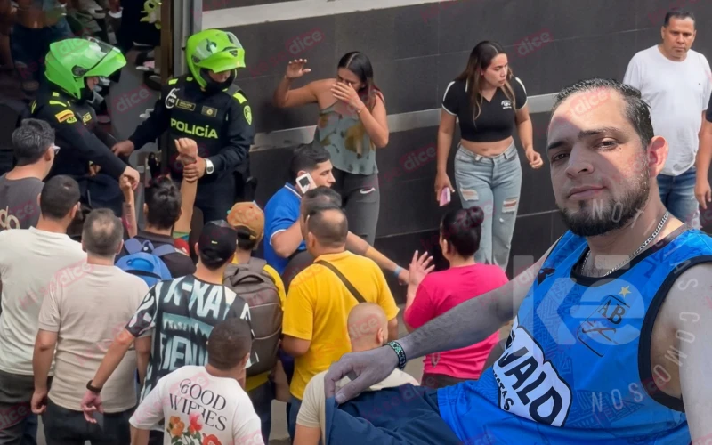 Así fue el asesinato de Héctor Jaimes dentro del Sanandresito La Isla en Bucaramanga