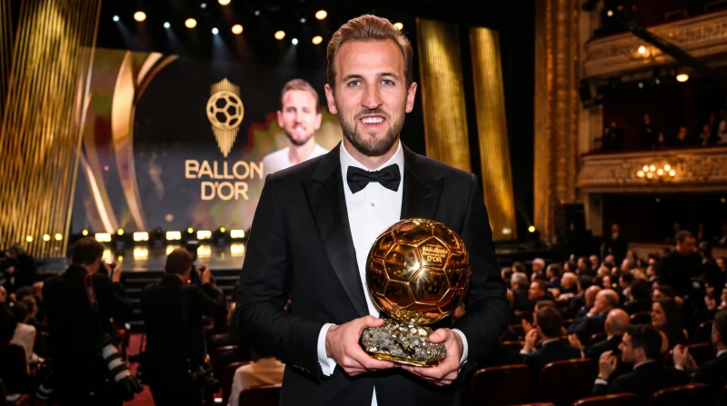 Harry Kane ganó el Balón de Oro por encima de Mbappé y Lamine Yamal