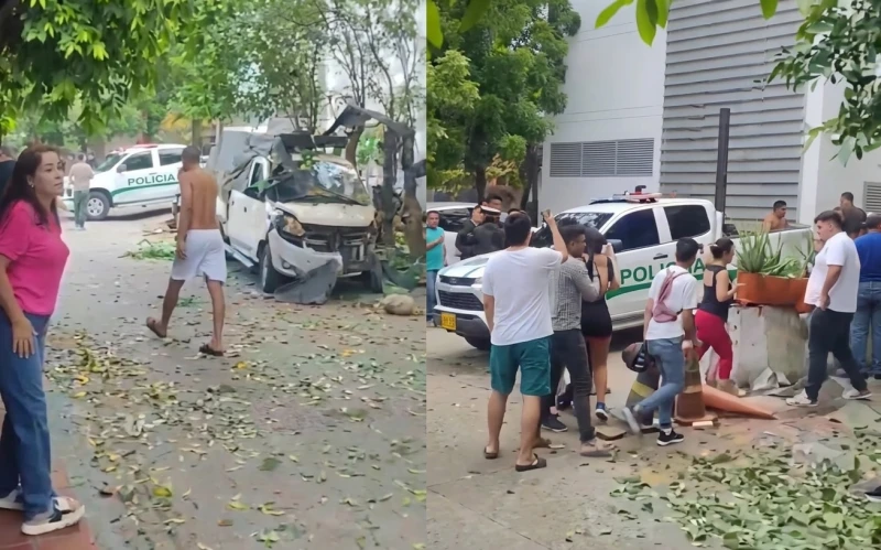 Estalla paquete bomba frente a la DIAN en Cúcuta: habría al menos siete heridos
