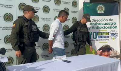 Capturan en Santander a 'Visajes', dedicado a extorsionar a ganaderos y contratistas de Ecopetrol