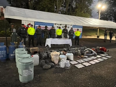 Explosivos, cianuro y mercurio en Santurbán: duro golpe a la minería ilegal tras 8 allanamientos