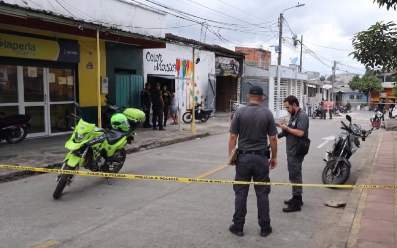 Escolta frustró asalto a un punto de entrega del programa Colombia mayor en Santander