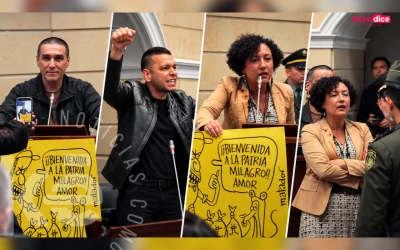 Caos en el Congreso por presencia de ‘Matador’: Isabel Zuleta se enfrentó a la Policía