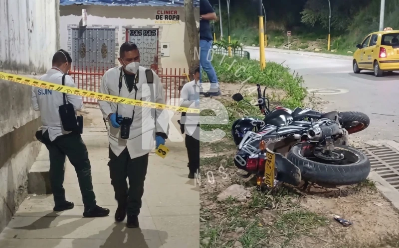 ¡Mataron a ‘El Rolo’ y escaparon entre disparos! Noche violenta en Las Marías, Girón