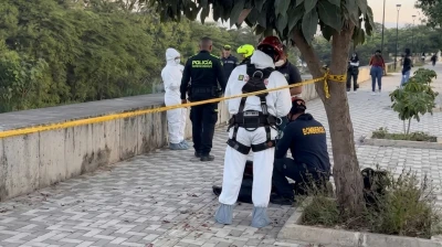 Encuentran cadáver a orillas del Río de Oro en el sector de Carrizal Campestre, Girón