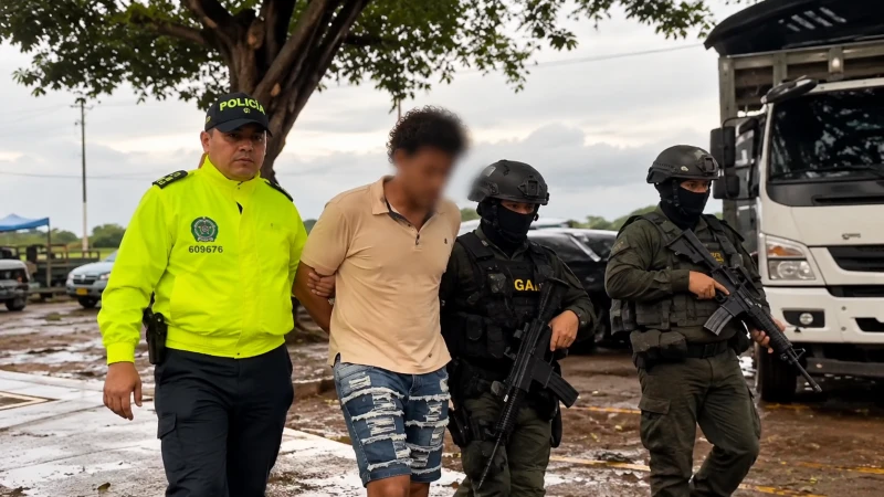 Cayó alias ‘Cachaco’, presunto jefe de sicarios del Clan del Golfo vinculado al asesinato de dos policías