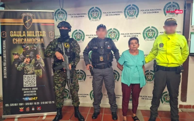 Abuela extorsionista: CTI captura en el barrio La Universidad a mujer señalada de exigir $350 millones a una familia
