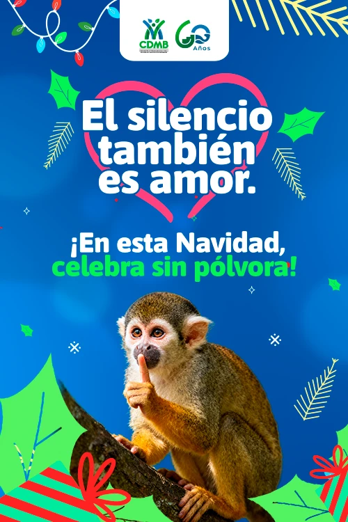 ¡NO A LA PÓLVORA, SÍ A LA VIDA SILVESTRE!