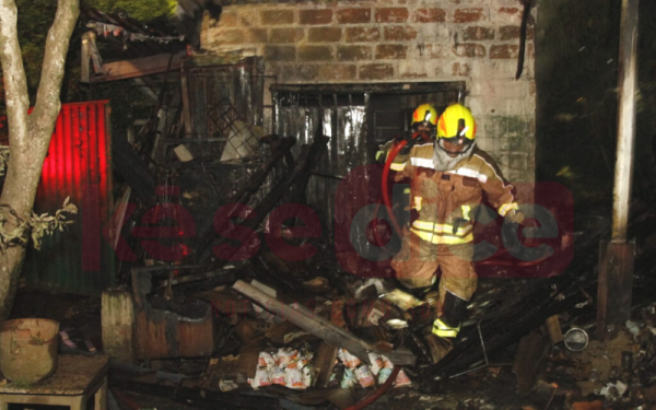 Recicladora fue afectada por un incendio en Bucaramanga