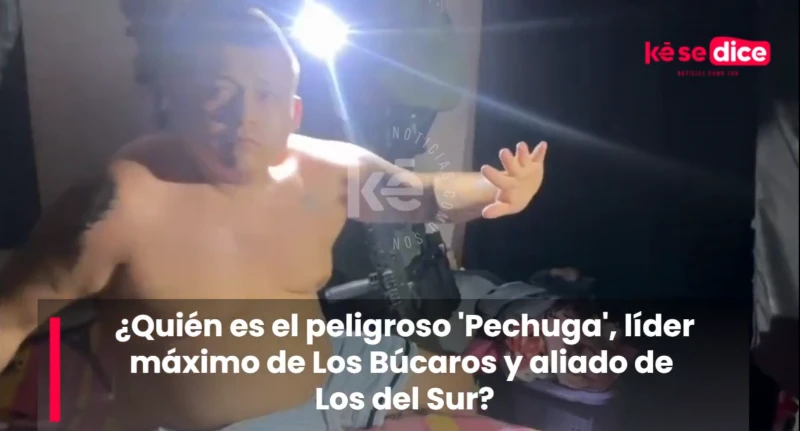 ¿Quién es el peligroso 'Pechuga', líder máximo de Los Búcaros y aliado de Los del Sur?